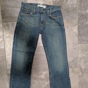Levi 527 Low Boot Cut Jeans - Mens